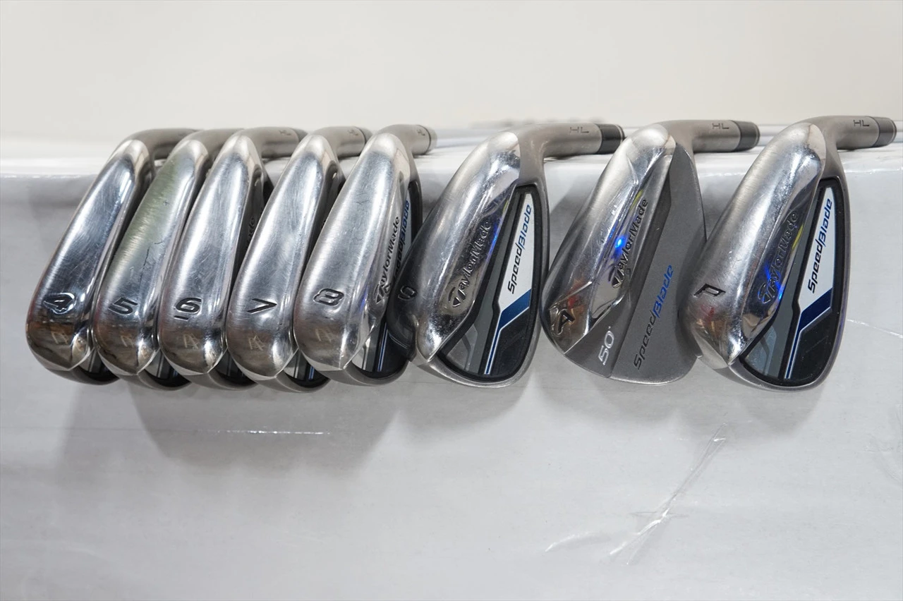 Taylormade Speedblade Hl Iron Set 4-Pw, Aw Uniflex Flex Fst 1063256 Excellent 1 Taylormade Speedblade Hl Iron Set 4-Pw, Aw Uniflex Flex Fst 1063256 Excellent