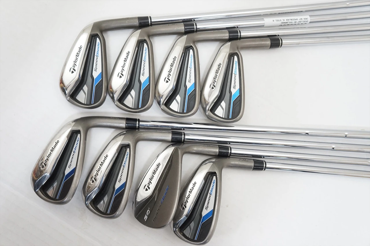Taylormade Speedblade Hl Iron Set 4-Pw, Aw Uniflex Flex Fst 1063256 Excellent 3 Taylormade Speedblade Hl Iron Set 4-Pw, Aw Uniflex Flex Fst 1063256 Excellent - Image 3