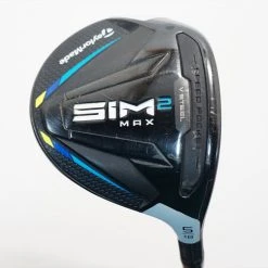Taylormade Sim 2 Max 18° 5 Fairway Wood Stiff Flex Ventus 1063457 Good