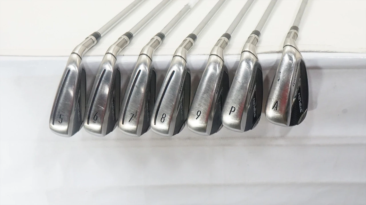 Taylormade Stealth Iron Set 5-Pw, Aw Stiff Kbs Max Mt 85 Plus 1.25" 1063925 Good 1 Taylormade Stealth Iron Set 5-Pw, Aw Stiff Kbs Max Mt 85 Plus 1.25" 1063925 Good