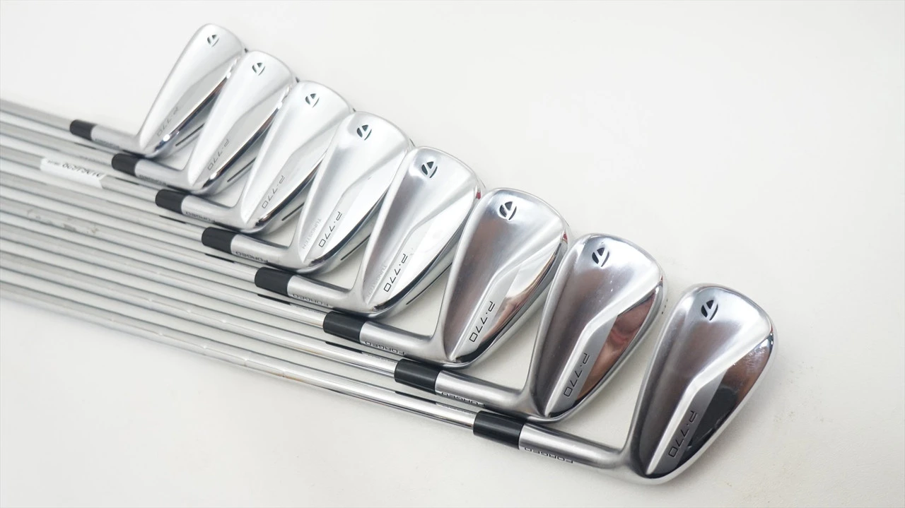 Taylormade P770 2020 Iron Set 3-Pw Stiff Flex Kbs Tour 120 Steel 1064629 Good 4 Taylormade P770 2020 Iron Set 3-Pw Stiff Flex Kbs Tour 120 Steel 1064629 Good - Image 4