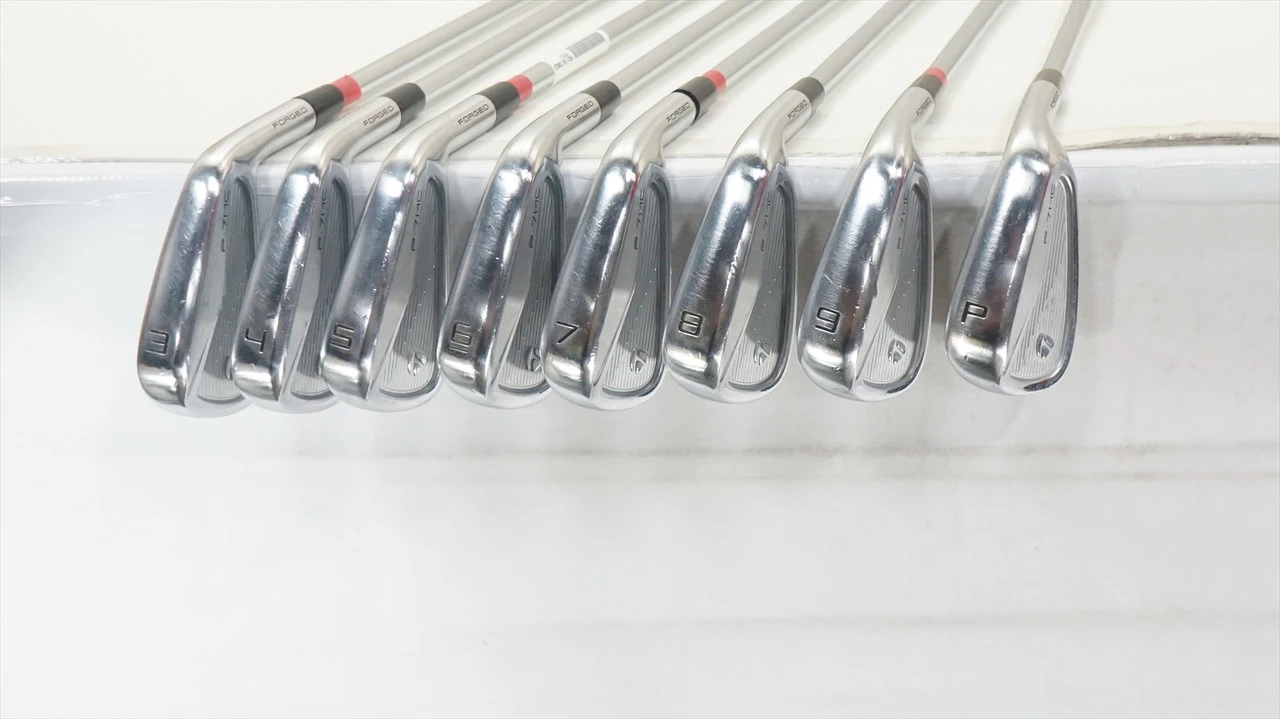 Taylormade P7Mc Iron Set 3-Pw Stiff Flex Kbs Tour 120 Steel 1064685 Good 1 Taylormade P7Mc Iron Set 3-Pw Stiff Flex Kbs Tour 120 Steel 1064685 Good