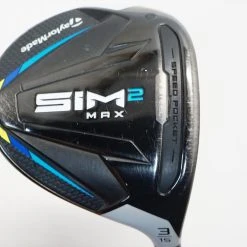Taylormade Sim 2 Max 15° 3 Fairway Wood Regular Flex Ventus 1065146 Good