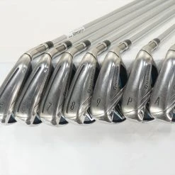 Taylormade Sim Max Os Iron Set 5-Pw, Aw Stiff Flex Kbs Max 85 Steel 1065485 Good