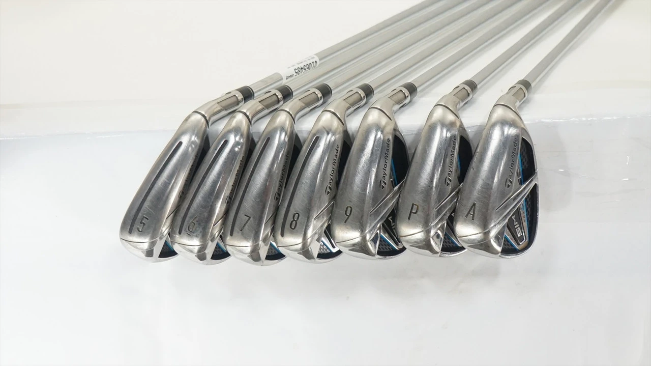 Taylormade Sim Max Os Iron Set 5-Pw, Aw Stiff Flex Kbs Max 85 Steel 1065485 Good 1 Taylormade Sim Max Os Iron Set 5-Pw, Aw Stiff Flex Kbs Max 85 Steel 1065485 Good