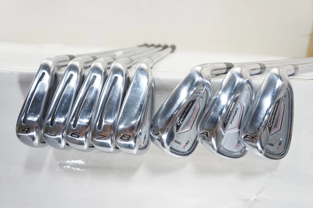 Taylormade Rsi 2 Iron Set 4-Pw, Aw Stiff Flex Steel 1065561 Good 1 Taylormade Rsi 2 Iron Set 4-Pw, Aw Stiff Flex Steel 1065561 Good