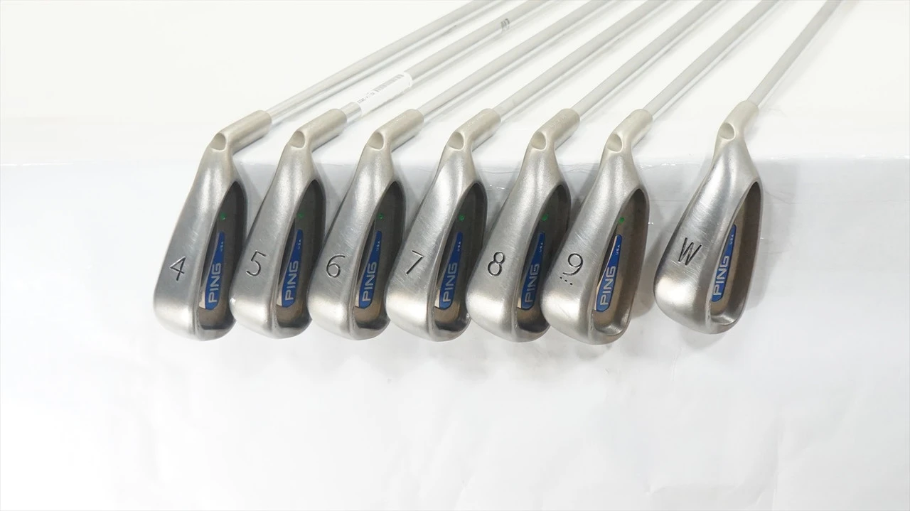 Ping G2 Green Dot Iron Set 4-Pw Stiff Flex Steel 1066068 Good 1 Ping G2 Green Dot Iron Set 4-Pw Stiff Flex Steel 1066068 Good