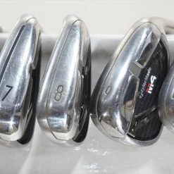 Taylormade M4 Iron Set 6-Pw Stiff Flex Kbs Max 85 Steel 1067391 Good