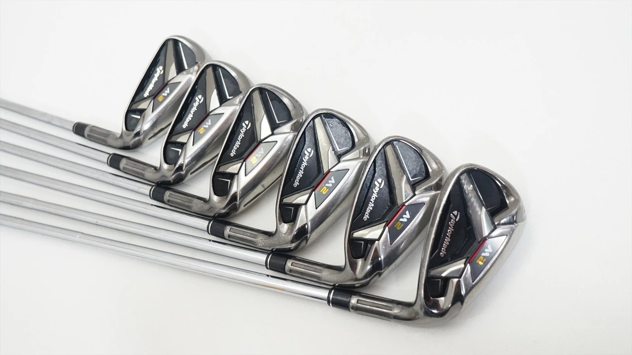 Taylormade M2 Iron Set 5-Pw Regular Flex Reax 88 Steel 1067995 Good 4 Taylormade M2 Iron Set 5-Pw Regular Flex Reax 88 Steel 1067995 Good - Image 4