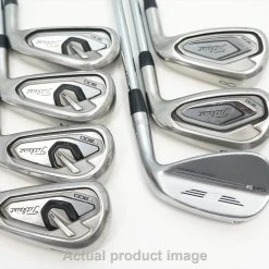 Titleist T300/Sm9 Iron Set 4-9, 46 Stiff Flex Amt Red Steel 1068133 Good -Titleist Shop 01068133 4 83836.1677677136