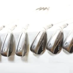Taylormade Stealth Iron Set 4-Pw, Aw Stiff Flex Kbs Max Mt 85 Steel 1069818 Good
