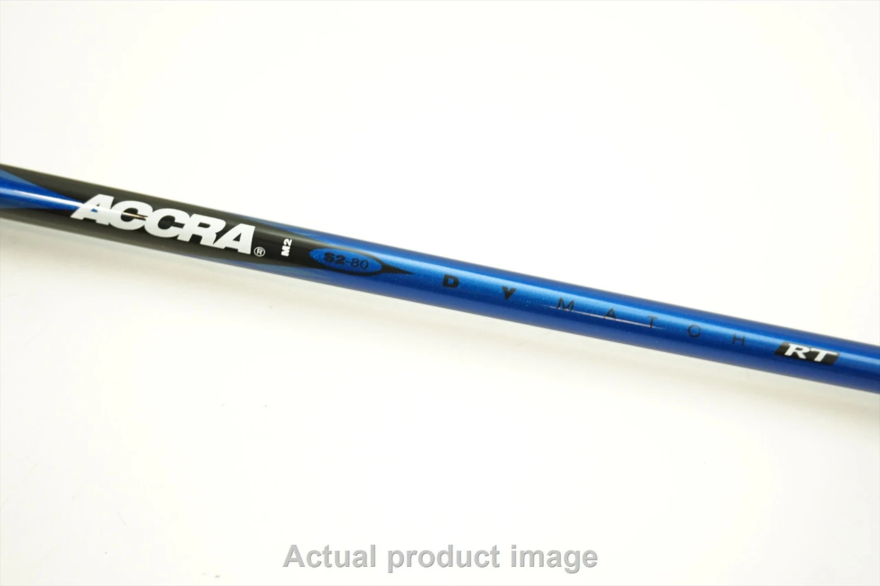 Accra Dymatch S2-80 M2 80G Senior Hybrid Shaft Taylormade 42.5" 729138 1 Accra Dymatch S2-80 M2 80G Senior Hybrid Shaft Taylormade 42.5" 729138